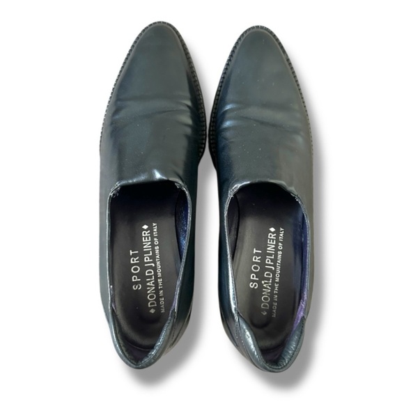 Donald J Pliner Sport Darsi Black Leather Loafer Slip On Shoe Women’s Size 8.5 N - Picture 5 of 10
